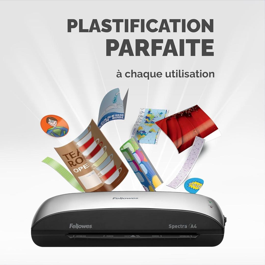 Plastifieuse à pochettes SPECTRA A4 FELLOWES — Vue 7