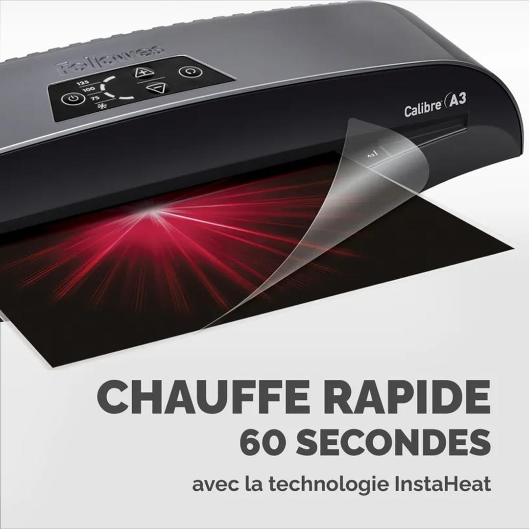 Plastifieuse à pochettes CALIBRE A3 FELLOWES — Vue 3