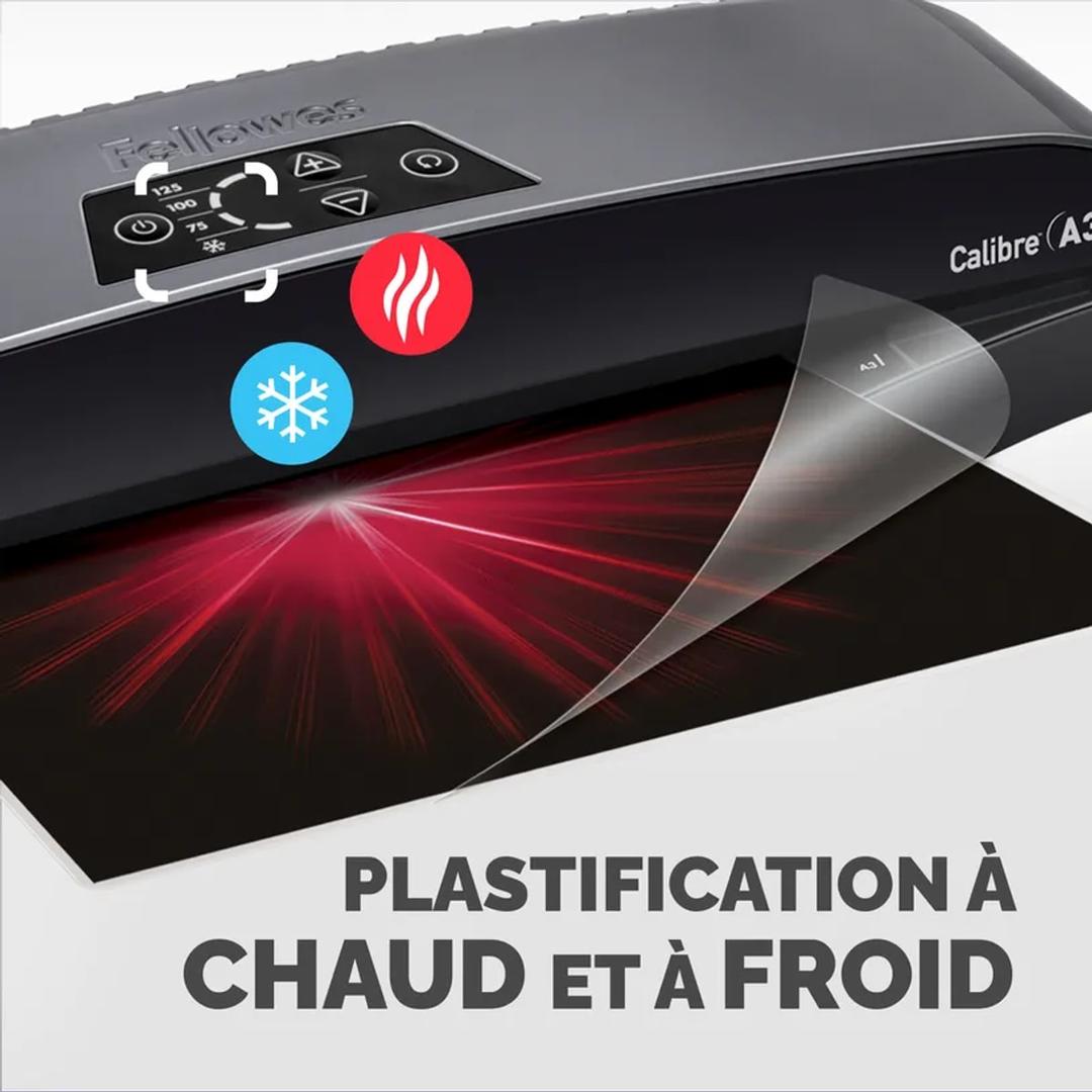 Plastifieuse à pochettes CALIBRE A3 FELLOWES — Vue 5