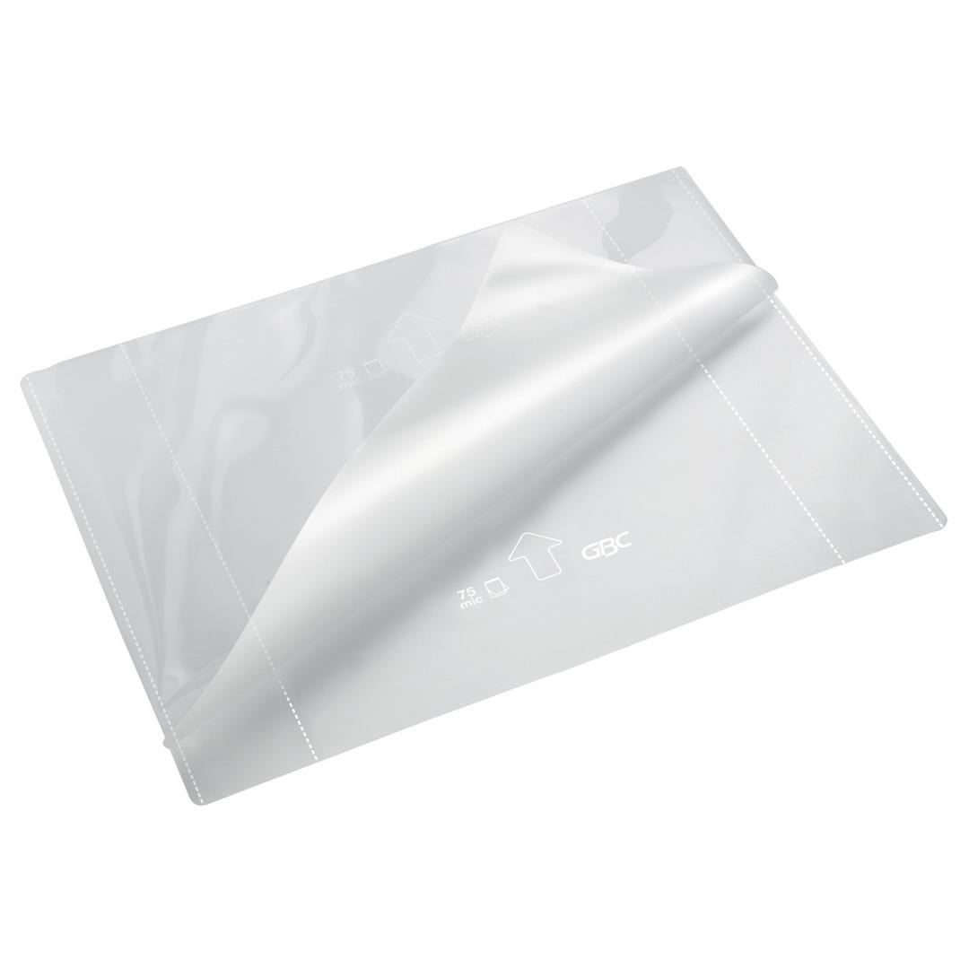 100 pochettes de plastification Highspeed A4 125 microns brillantes GBC — Détails