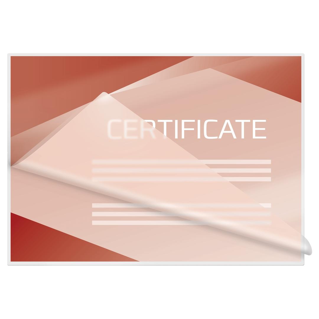 100 pochettes de plastification Highspeed A4 80 microns brillantes GBC — Exemple 3