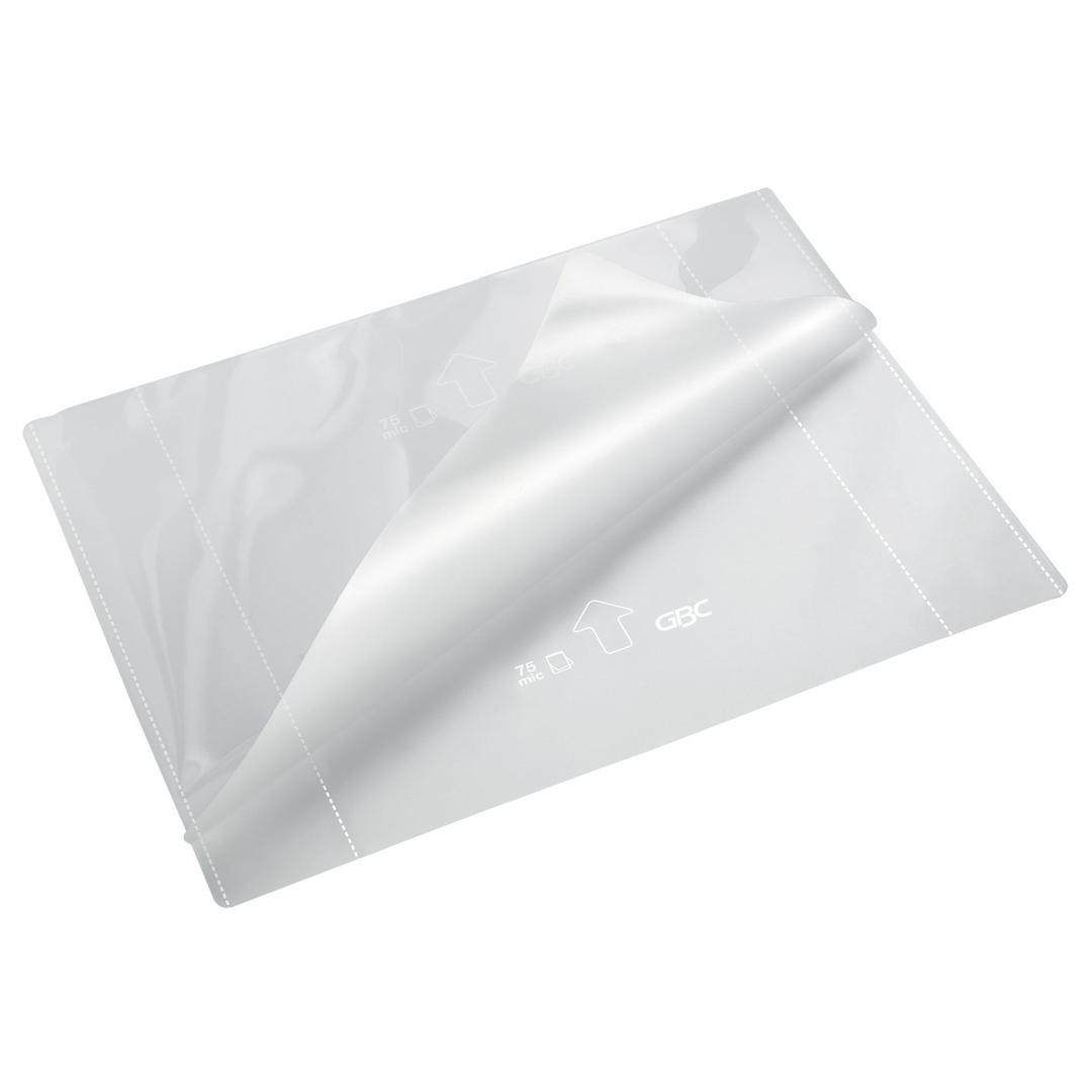 100 pochettes de plastification Highspeed  A4 100 microns brillantes GBC — Détails