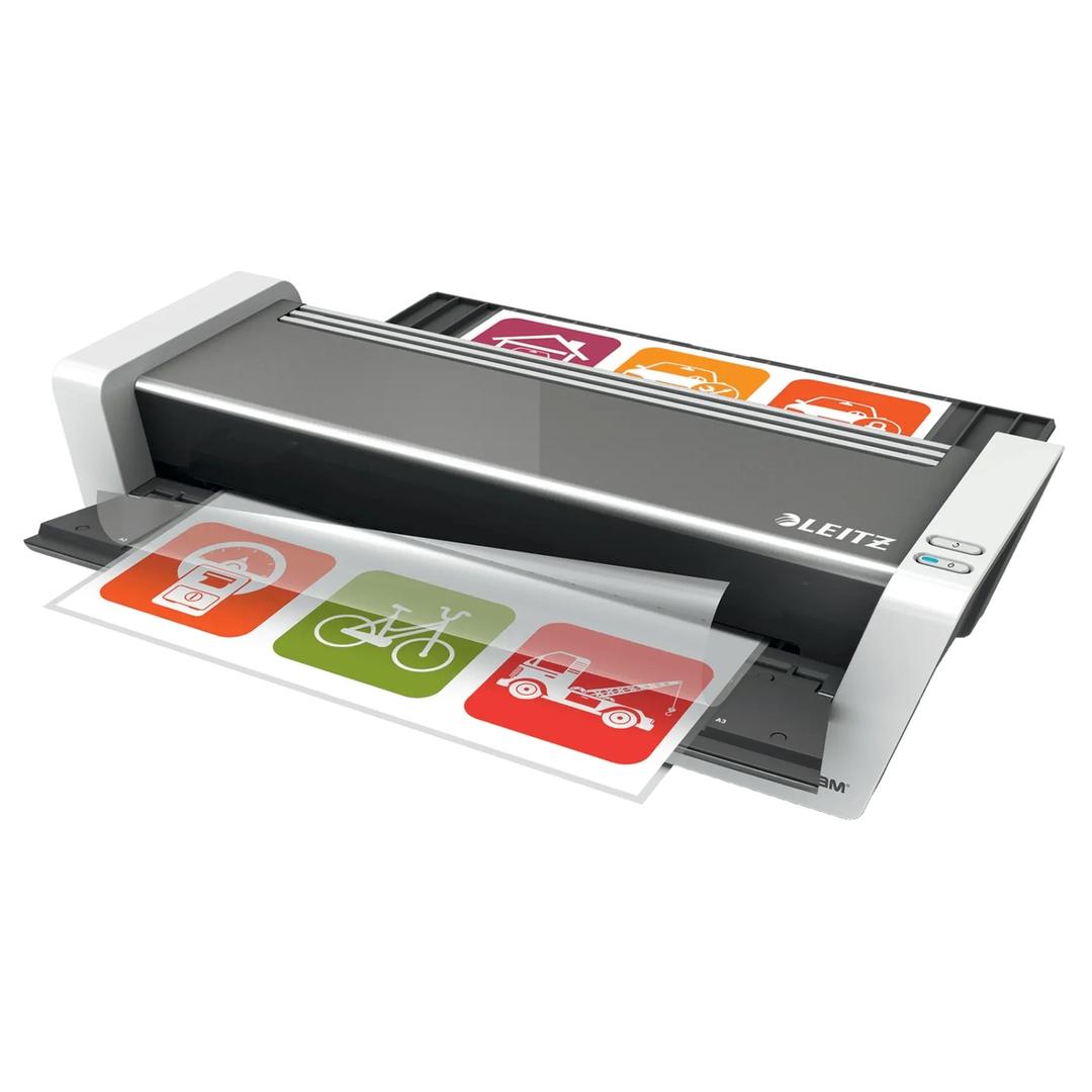 Plastifieuse à pochettes de bureau iLAM Touch 2 A3 LEITZ — En fonctionnement