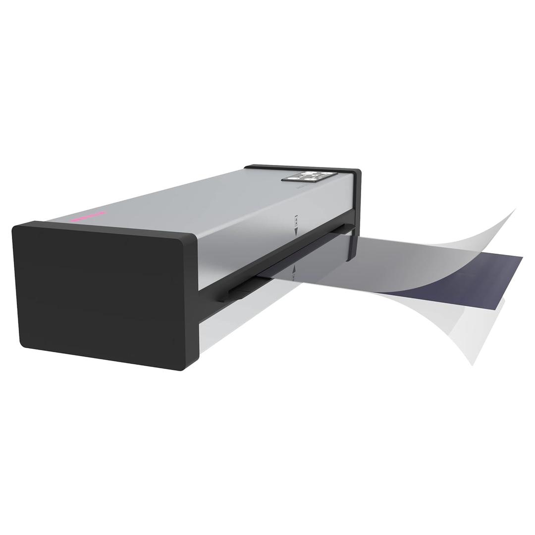 Plastifieuse LAMIGATOR IQ RENZ — En fonctionnement