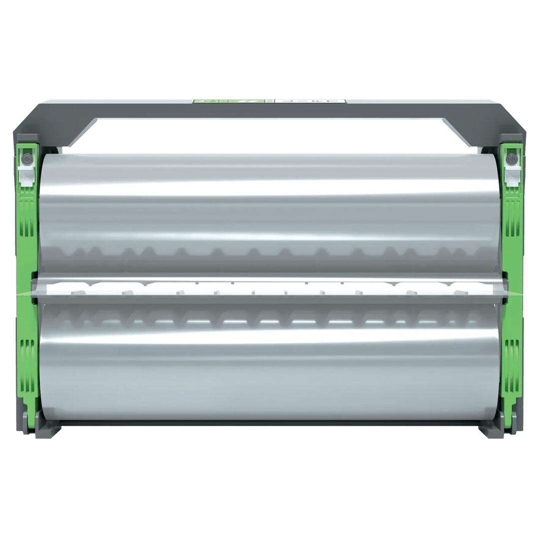Cartouche rechargeable avec film de plastification 100 microns brillant - 306 mm x 42,4 m GBC — Vue de face