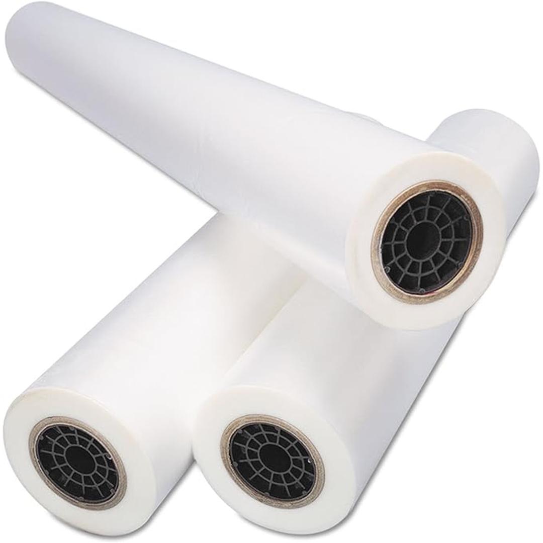 2 rouleaux de film de plastification NAP2 635 mm x 150 m - 38 microns - Ø 25 mm - Brillant GBC — Pour plastifieuses à rouleaux