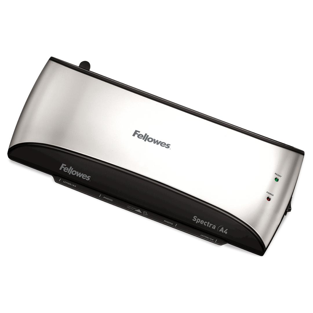 Plastifieuse à pochettes SPECTRA A4 FELLOWES — Vue de dessus