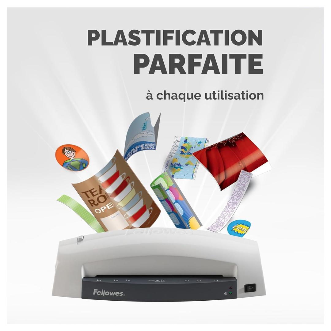 Plastifieuse à pochettes LUNAR A4 FELLOWES — Plastification parfaite