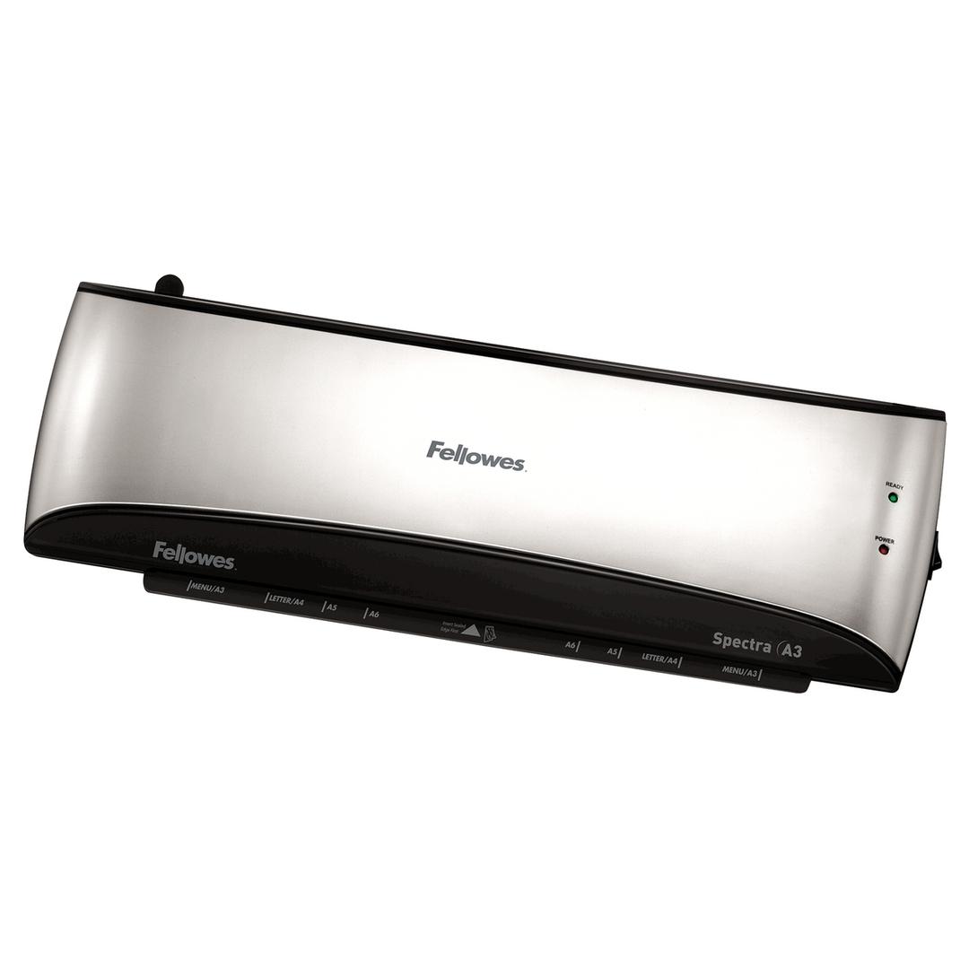 Plastifieuse à pochettes SPECTRA A3 FELLOWES — Vue de dessus