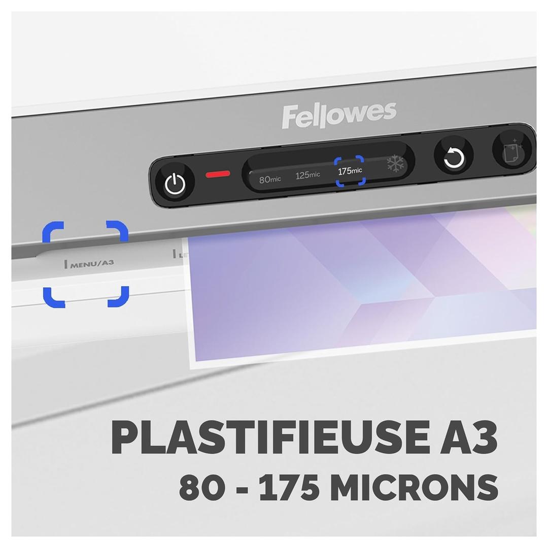 Plastifieuse à pochettes AMARIS A3 FELLOWES — 80-175 microns