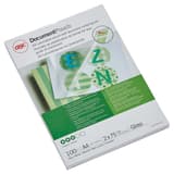 100 pochettes de plastification A4 75 microns brillantes GBC — Base