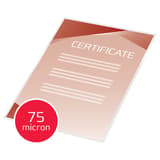 100 pochettes de plastification A4 75 microns brillantes GBC — Exemple 4