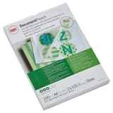 100 pochettes de plastification A4 125 microns brillantes GBC — Base