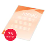 100 pochettes de plastification A5 75 microns brillantes GBC — Exemple 4