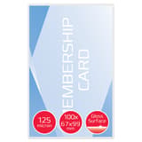 100 pochettes de plastification 67 x 99 mm 125 microns brillantes GBC — Exemple 1