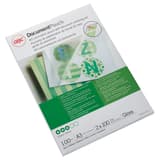 100 pochettes de plastification A3 100 microns brillantes GBC — Base