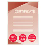 100 pochettes de plastification A4 100 microns brillantes GBC — Exemple 1