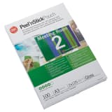 100 pochettes de plastification Peel'nStick A3 125 microns brillantes GBC — Base