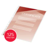 100 pochettes de plastification A4 125 microns brillantes GBC — Exemple 4