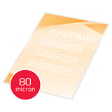 100 pochettes de plastification A6 80 microns brillantes GBC — Exemple 4
