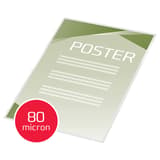 100 pochettes de plastification A2 80 microns brillantes GBC — Exemple 4