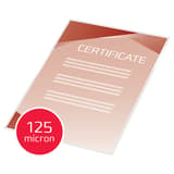 100 pochettes de plastification Peel'nStick A4 125 microns brillantes GBC — Exemple 4