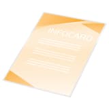 100 pochettes de plastification A7 125 microns brillantes GBC — Exemple 2