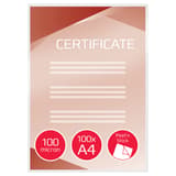 100 pochettes de plastification Peel'nStick  A4 100 microns brillantes GBC — Exemple 1