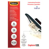 100 pochettes de plastification ImageLast A5 125 microns brillantes FELLOWES — Vue de face