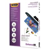 100 pochettes de plastification A4 80 microns brillantes - SuperQuick FELLOWES — Base