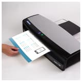 100 pochettes de plastification A4 80 microns brillantes - SuperQuick FELLOWES — En situation