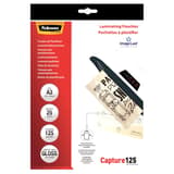 25 pochettes de plastification ImageLast A3 125 microns brillantes FELLOWES — Vue de face packaging