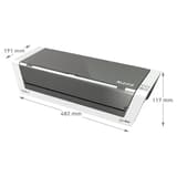 Plastifieuse à pochettes de bureau Touch 2 Turbo A3 LEITZ — Détails dimensions
