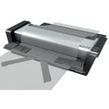 Plastifieuse à pochettes de bureau iLAM Touch Turbo Pro A3 LEITZ - La plastifieuse à pochettes Leitz iLAM Touch Turbo Pro A3, une pochette en cours de plastification