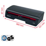 Plastifieuse à pochettes 240 Home Office A4 GBC — Dimensions