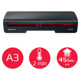 Plastifieuse à pochettes 240HS Home Office A3 GBC — Format a3 et 2 minutes de temps de pré-chauffage