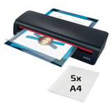 Plastifieuse à pochettes 240HS Home Office A3 GBC — Livré avec 5 feuilles a4
