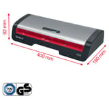 Plastifieuse à pochettes 250 Office A4 GBC — Dimensions