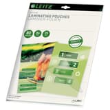 25 pochettes de plastification iLAM premium A4 80 microns brillantes LEITZ — Base