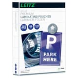 100 pochettes de plastification iLAM premium A4 250 microns brillantes LEITZ — Base