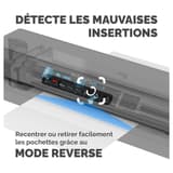 Plastifieuse à pochettes AMARIS A3 FELLOWES — Mode reverse