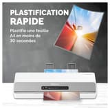 Plastifieuse à pochettes AMARIS A3 FELLOWES — Plastifie une feuille a4 en moins de 30 secondes