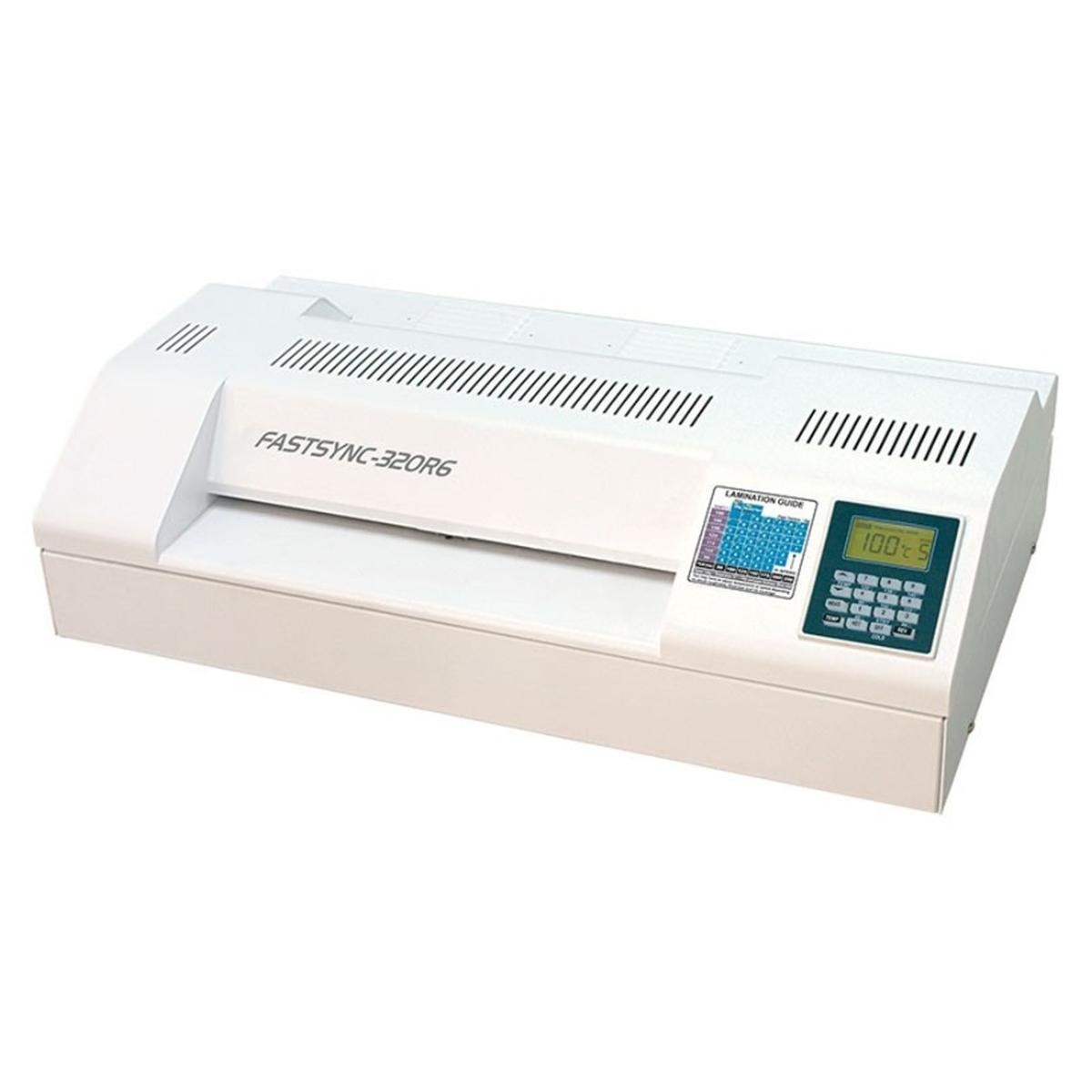 Plastifieuse à pochettes professionnelle Fastsync - 320 R6 GMP — Base