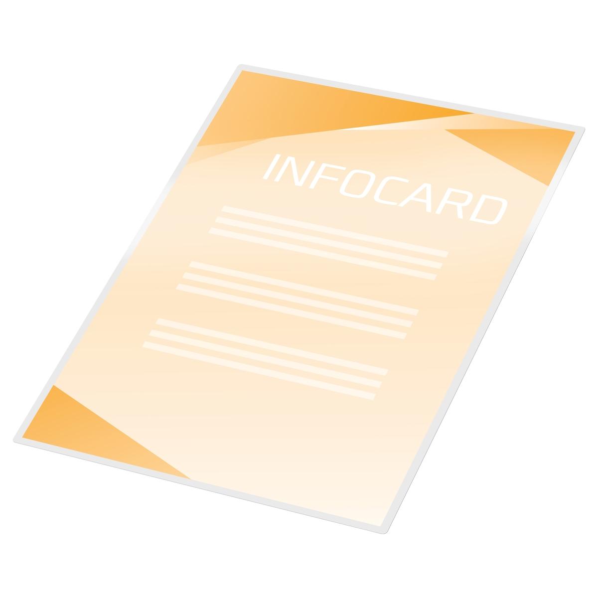 100 pochettes de plastification A6 80 microns brillantes GBC — Exemple 2