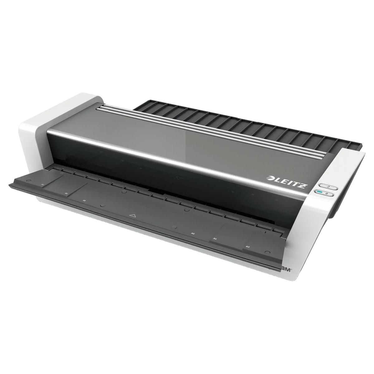 Plastifieuse à pochettes de bureau iLAM Touch 2 A3 LEITZ — Ouverte