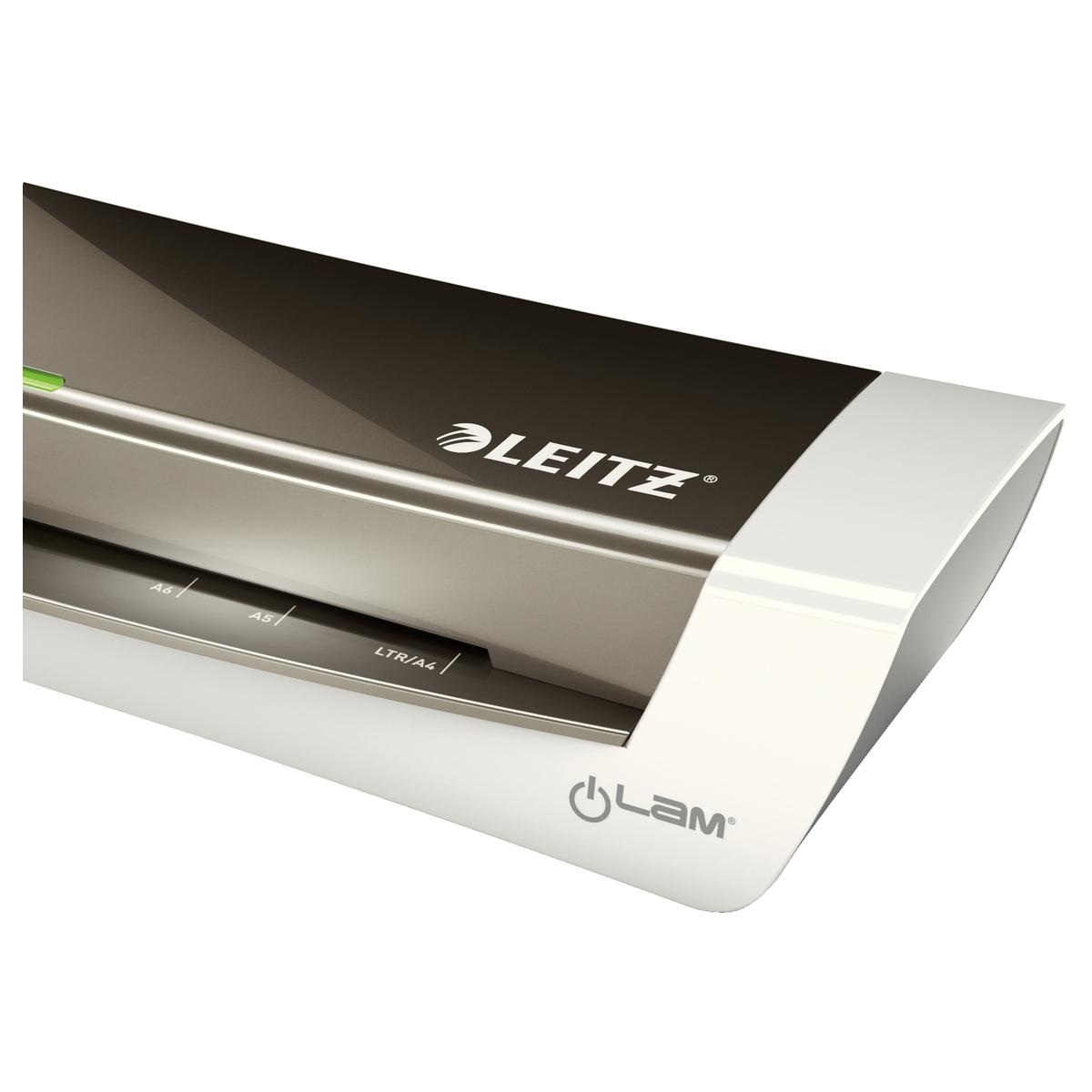Plastifieuse à pochettes de bureau iLAM Home Office A4 gris LEITZ — Détails
