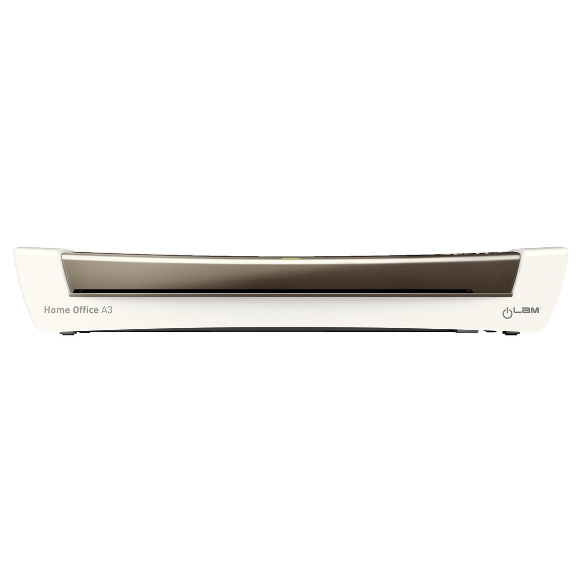 Plastifieuse à pochettes de bureau iLAM Home Office A3 gris LEITZ — Vue de face