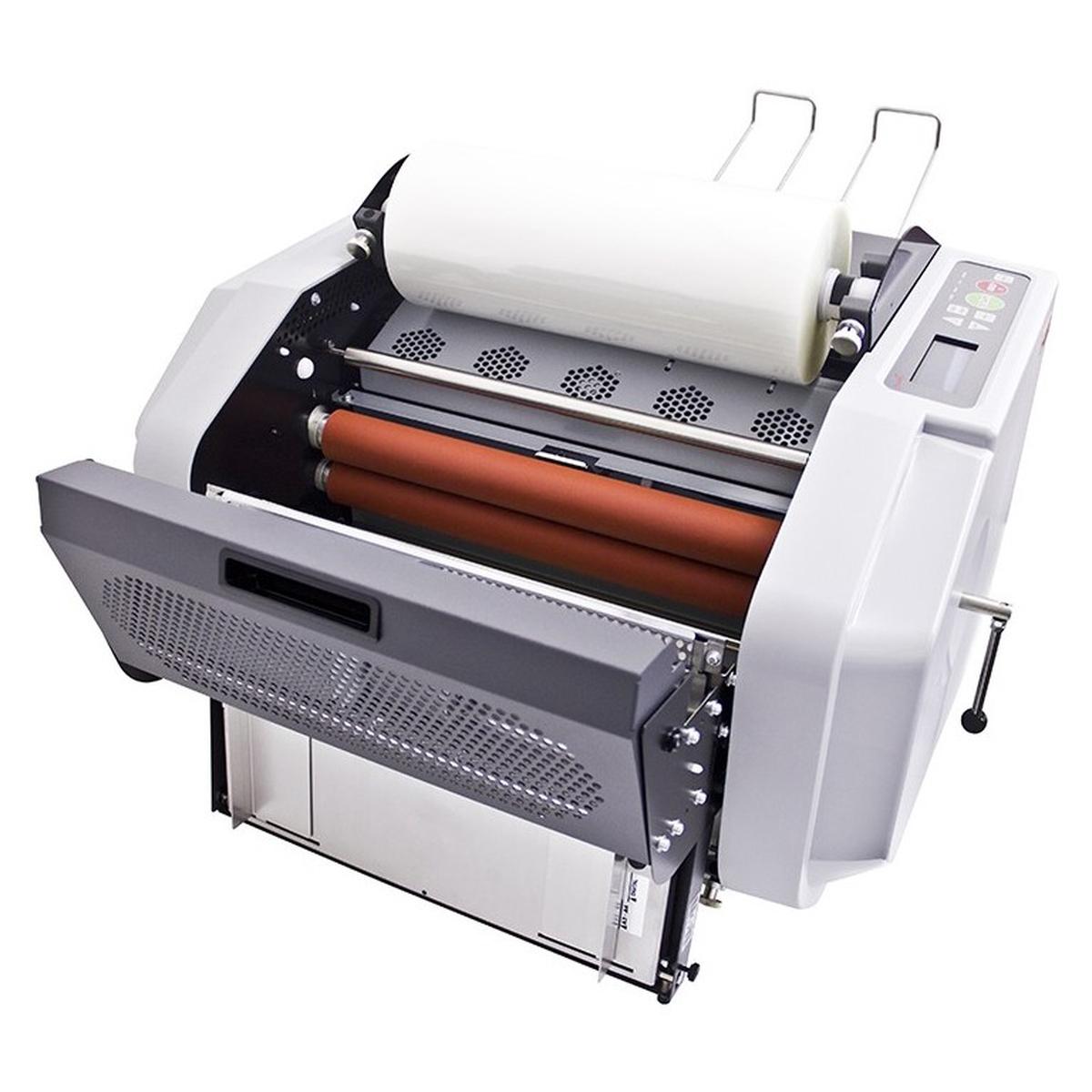 Plastifieuse automatique ALM 3230 FUJIPLA — Capot ouvert