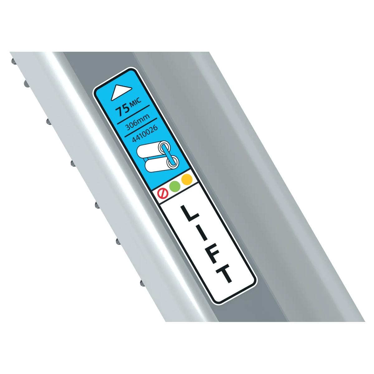 Cartouche rechargeable avec film de plastification 75 microns brillant - 306 mm x 56,4 m GBC — Zoom