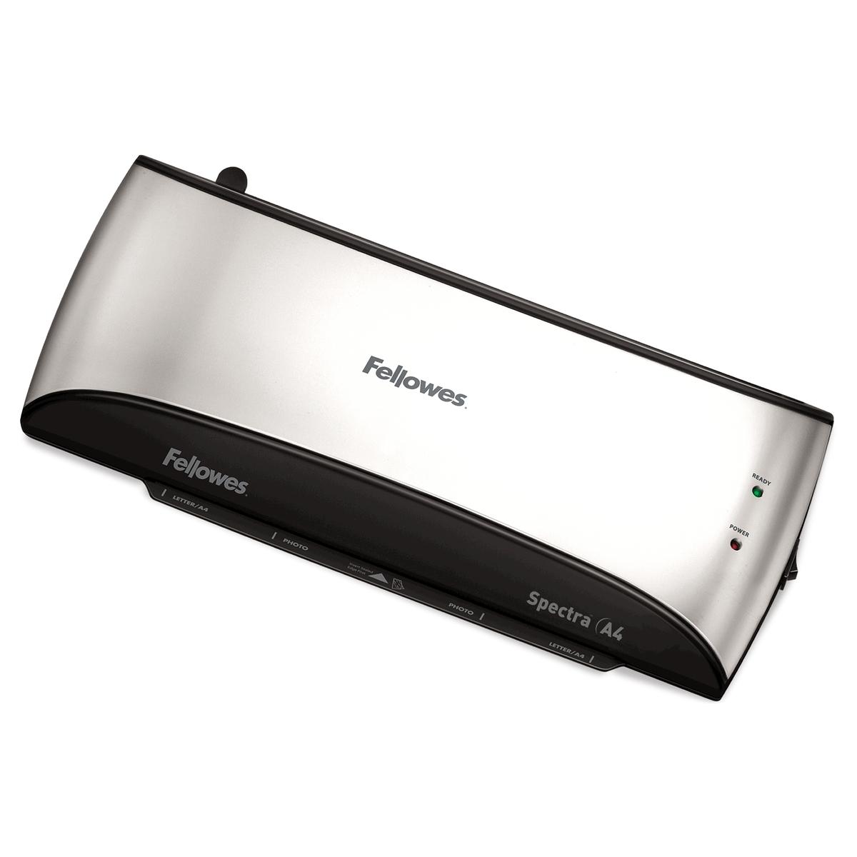 Plastifieuse à pochettes SPECTRA A4 FELLOWES — Vue de dessus